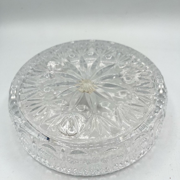 NEW Princess House #830 Full Lead Crystal 3 Taper Candle Holder 6”x1.5” - Picture 3 of 4